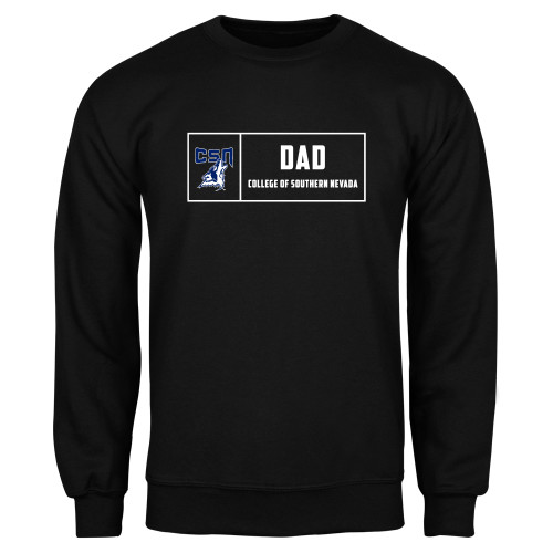  Black Fleece Crew - College of Southern Nevada Dad