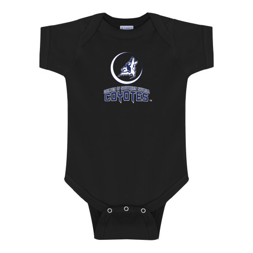  Black Infant Onesie - College of Southern Nevada Mascot Wordmark Stacked