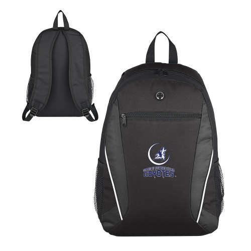  Homerun Black Computer Backpack - College of Southern Nevada Mascot Wordmark Stacked