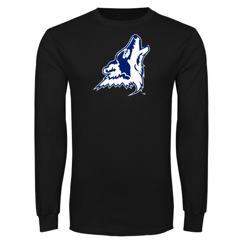  Black Long Sleeve T Shirt - College of Southern Nevada Mascot Head