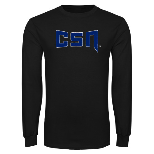  Black Long Sleeve T Shirt - College of Southern Nevada CSN