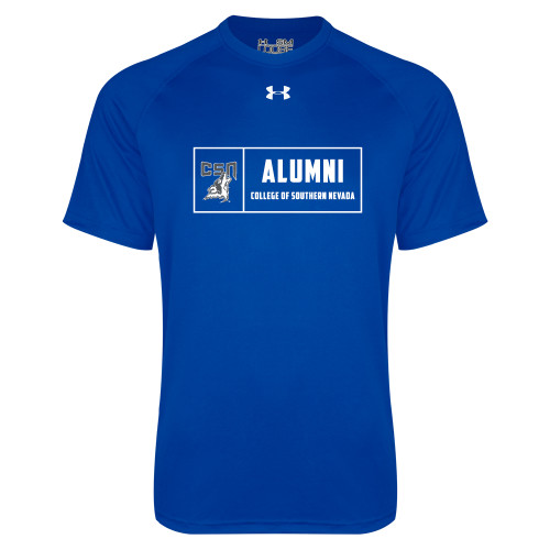  Under Armour Royal Tech Tee - College of Southern Nevada Alumni