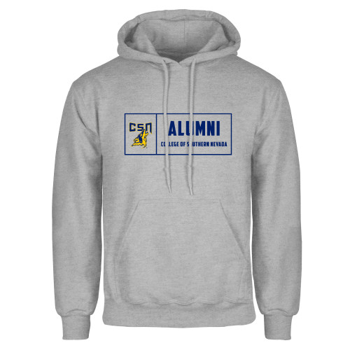  Grey Fleece Hoodie - College of Southern Nevada Alumni