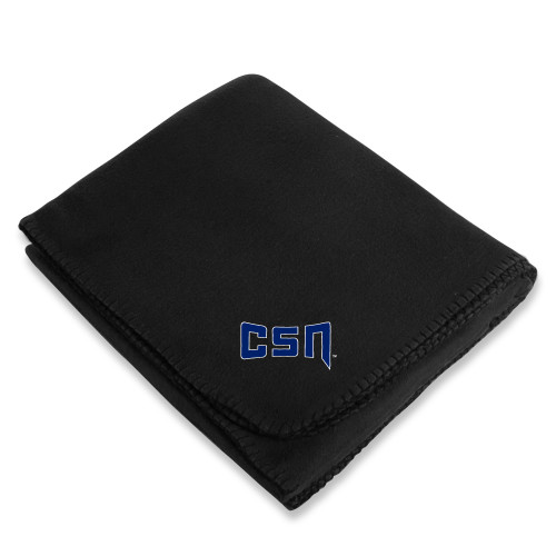  Black Arctic Fleece Blanket - College of Southern Nevada CSN