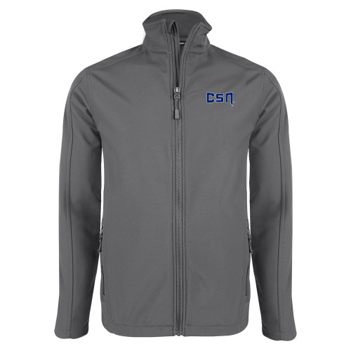  Charcoal Softshell Jacket - College of Southern Nevada CSN