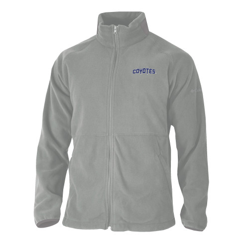  Columbia Grey Everest Ridge Fleece Full Zip Jacket - College of Southern Nevada Coyotes Wordmark