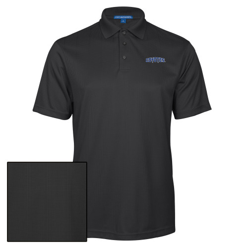 Charcoal Performance Fine Jacquard Polo - College of Southern Nevada Coyotes Wordmark