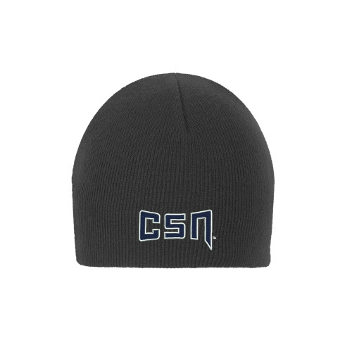 Charcoal Knit Beanie - College of Southern Nevada CSN