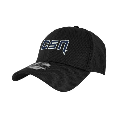  New Era Black Diamond Era 39Thirty Stretch Fit Hat - College of Southern Nevada CSN