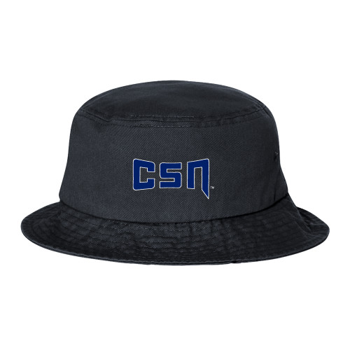 Sportsman Black Bucket Hat - College of Southern Nevada CSN