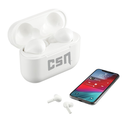  Braavos Pro True Wireless Auto Pair Earbuds - College of Southern Nevada CSN Engraved