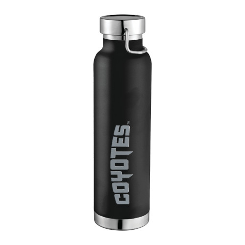  Thor Copper Vacuum Insulated Black Bottle 22oz - College of Southern Nevada Coyotes Wordmark Engraved