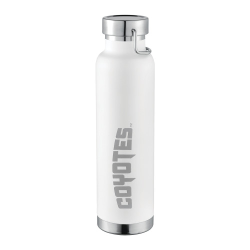  Thor Copper Vacuum Insulated White Bottle 22oz - College of Southern Nevada Coyotes Wordmark Engraved