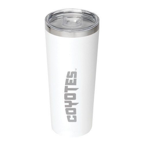  Thor Vacuum Insulated White Tumbler 22oz - College of Southern Nevada Coyotes Wordmark Engraved