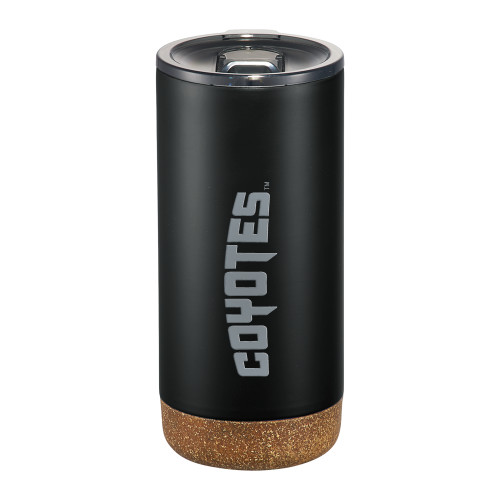  Valhalla Vacuum Insulated Black Tumbler 16oz - College of Southern Nevada Coyotes Wordmark Engraved