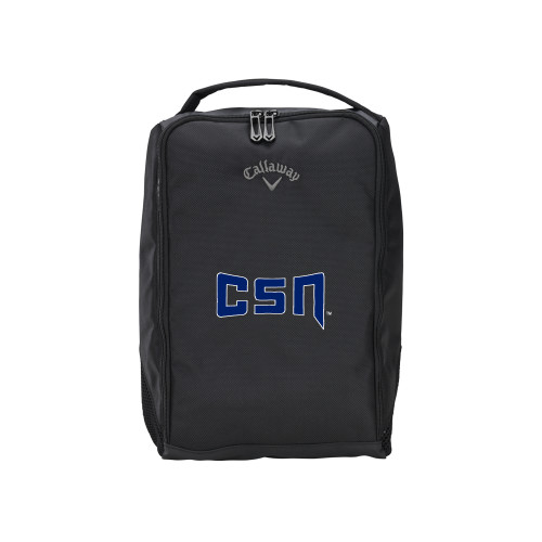  Callaway Clubhouse Black Golf Shoe Bag - College of Southern Nevada CSN
