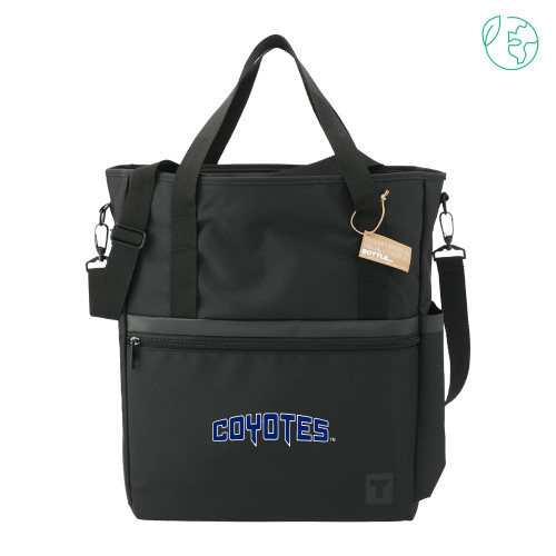 Tranzip Black Recycled Computer Tote - College of Southern Nevada Coyotes Wordmark