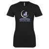 Thumbnail image for  Next Level Womens Black Boyfriend Tee