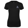 Thumbnail image for  Womens Black Performance Tee