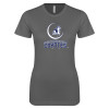 Thumbnail image for  Next Level Womens Charcoal Boyfriend Tee