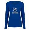 Thumbnail image for  Womens Royal Long Sleeve V Neck Tee 