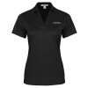 Thumbnail image for  Womens Black Performance Fine Jacquard Polo