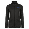 Thumbnail image for  Womens Black Heather Fleece Jacket
