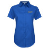 Thumbnail image for  Womens Royal Twill Button Up Short Sleeve 