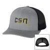 Thumbnail image for  Richardson Heather Grey/Black Trucker Hat
