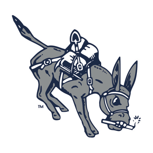  Medium Decal - Colorado School of Mines Blaster the Burro Mascot