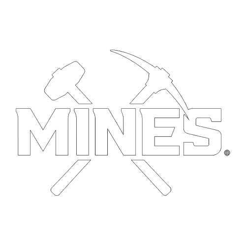  Medium Decal - Colorado School of Mines Athletic Lockup