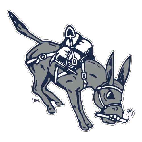  Large Decal - Colorado School of Mines Blaster the Burro Mascot