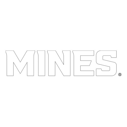  Large Decal - Mines Wordmark