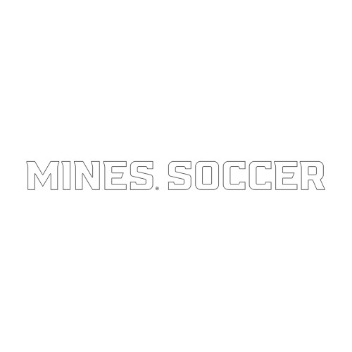  Large Decal - Mines Soccer Flat