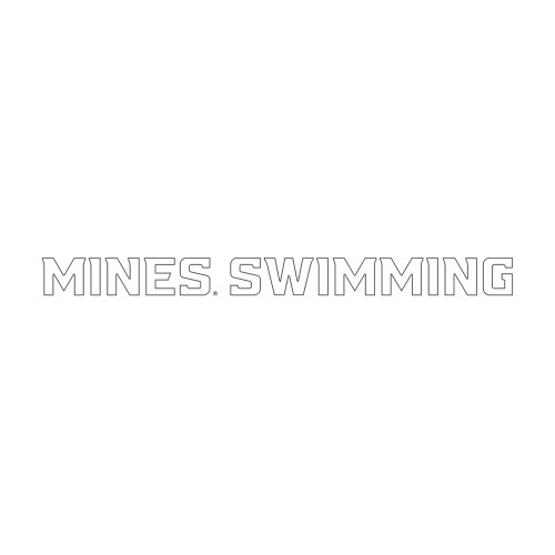  Large Decal - Mines Swimming Flat