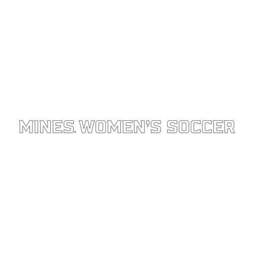  Large Decal - Mines Womens Soccer