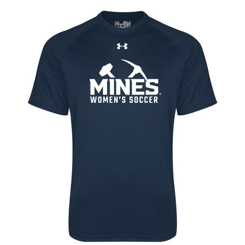  Under Armour Navy Tech Tee - UA - Colorado School of Mines Womens Soccer