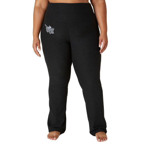  Beyond Yoga PLUS Spacedye High Waisted Practice Pant Darkest Night - Colorado School of Mines Blaster the Burro Mascot - Beyond Yoga