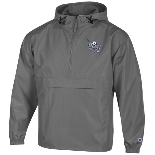  Champion Graphite Packable Jacket - Colorado School of Mines Blaster the Burro Mascot