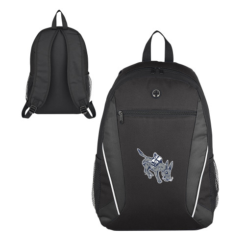  Homerun Black Computer Backpack - Colorado School of Mines Blaster the Burro Mascot