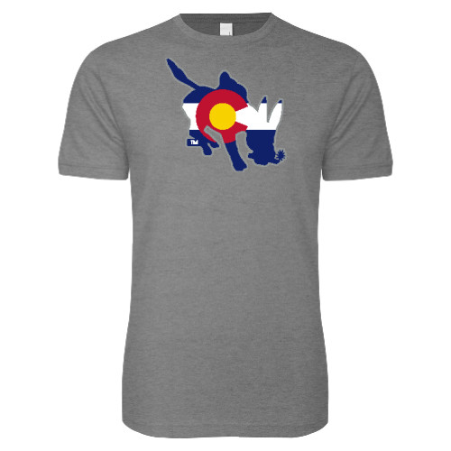  Next Level Heather Grey SoftStyle T Shirt - CSO - Colorado Blaster