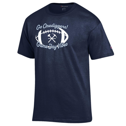  Champion Navy T Shirt - Colorado School of Mines Game Day Vibes