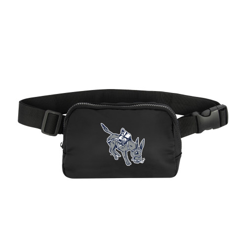  Anywhere Black Belt Bag - Colorado School of Mines Blaster the Burro Mascot