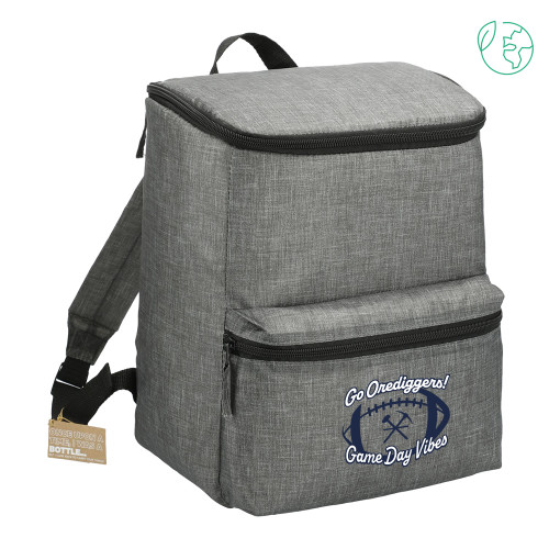  Excursion Charcoal Recycled 20 Can Backpack Cooler - Colorado School of Mines Game Day Vibes