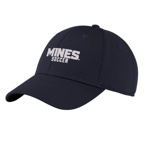  Callaway Performance Navy Front Crest Hat - Mines Soccer Stacked