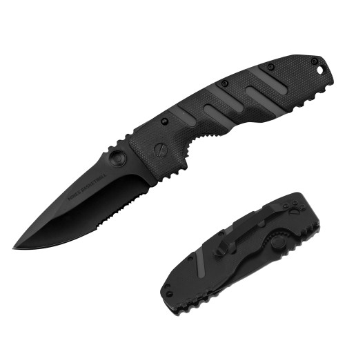  Carbine Tactical Knife - Mines Basketball Flat Engraved