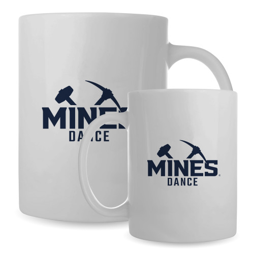  Full Color White Mug 15oz - Colorado School of Mines Dance