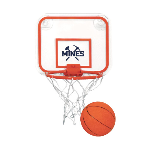  Mini Basketball & Hoop Set - Colorado School of Mines Athletic Lockup