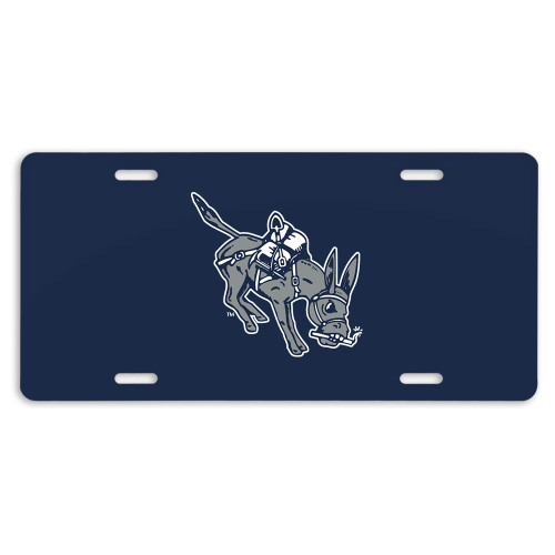  License Plate - Colorado School of Mines Blaster the Burro Mascot