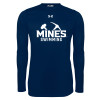 Thumbnail image for  Under Armour Navy Long Sleeve Tech Tee